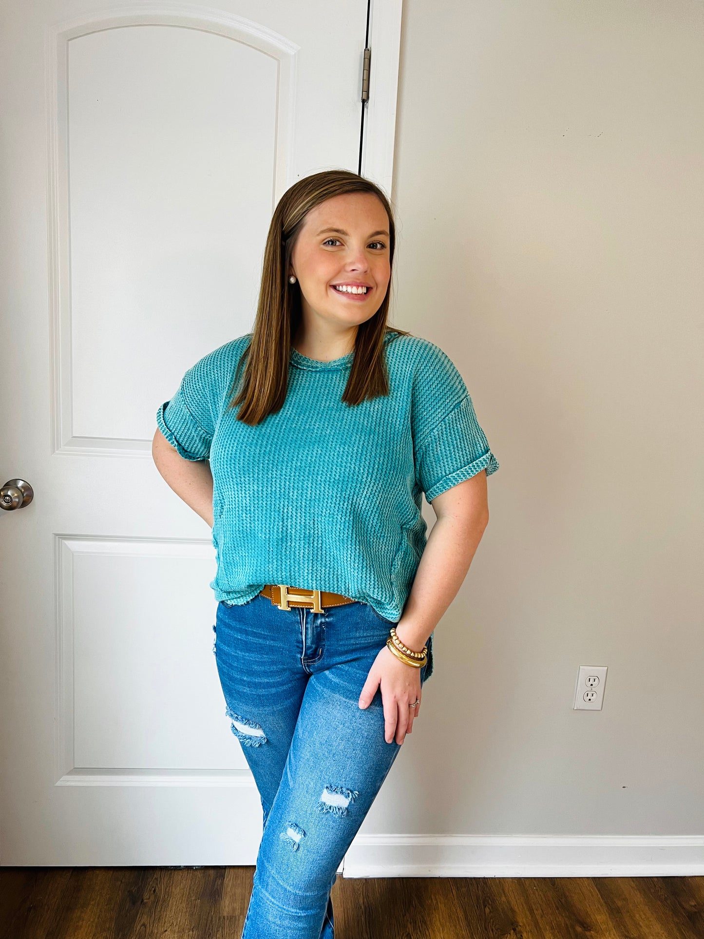 The Cute & Comfy Waffle Top