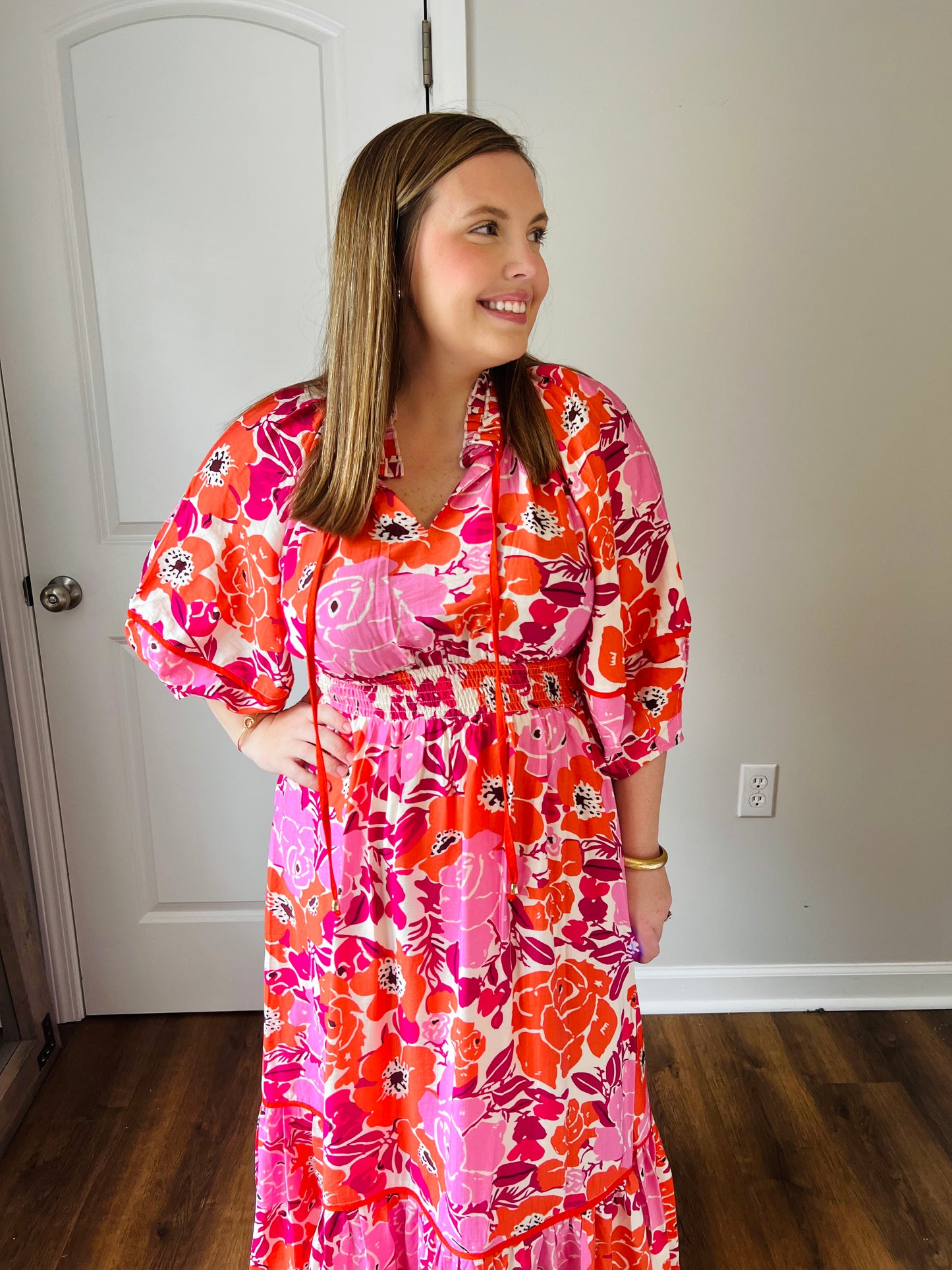 Sunset Bloom Dress
