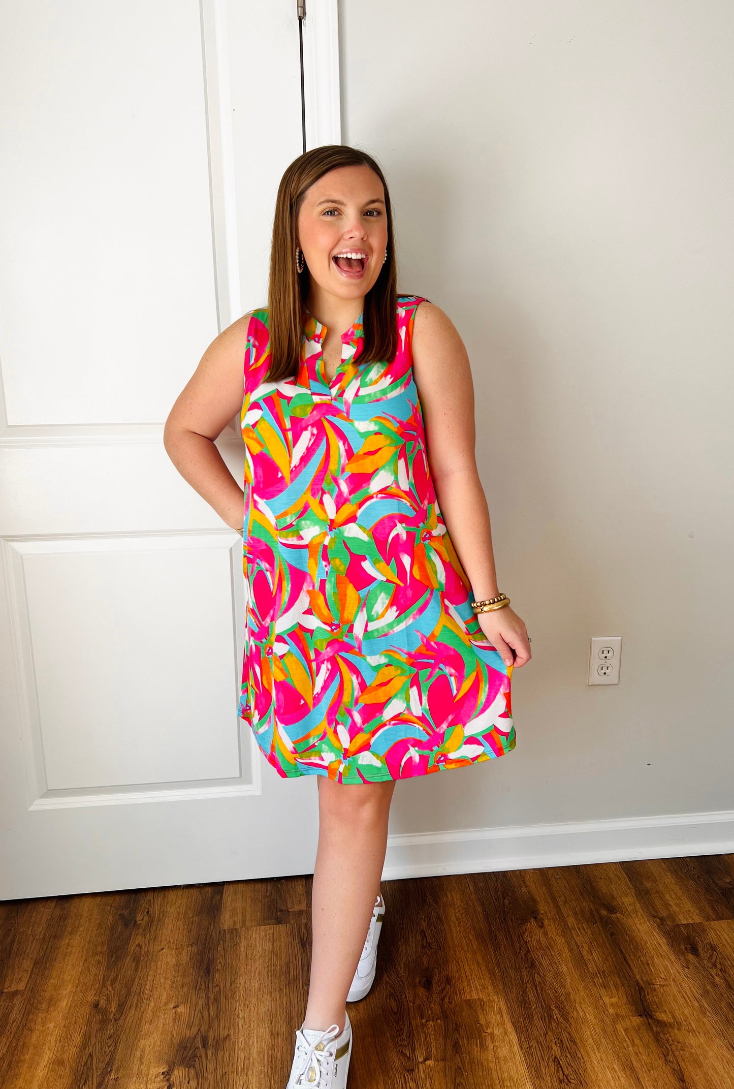 The Flamingo Coast Dress