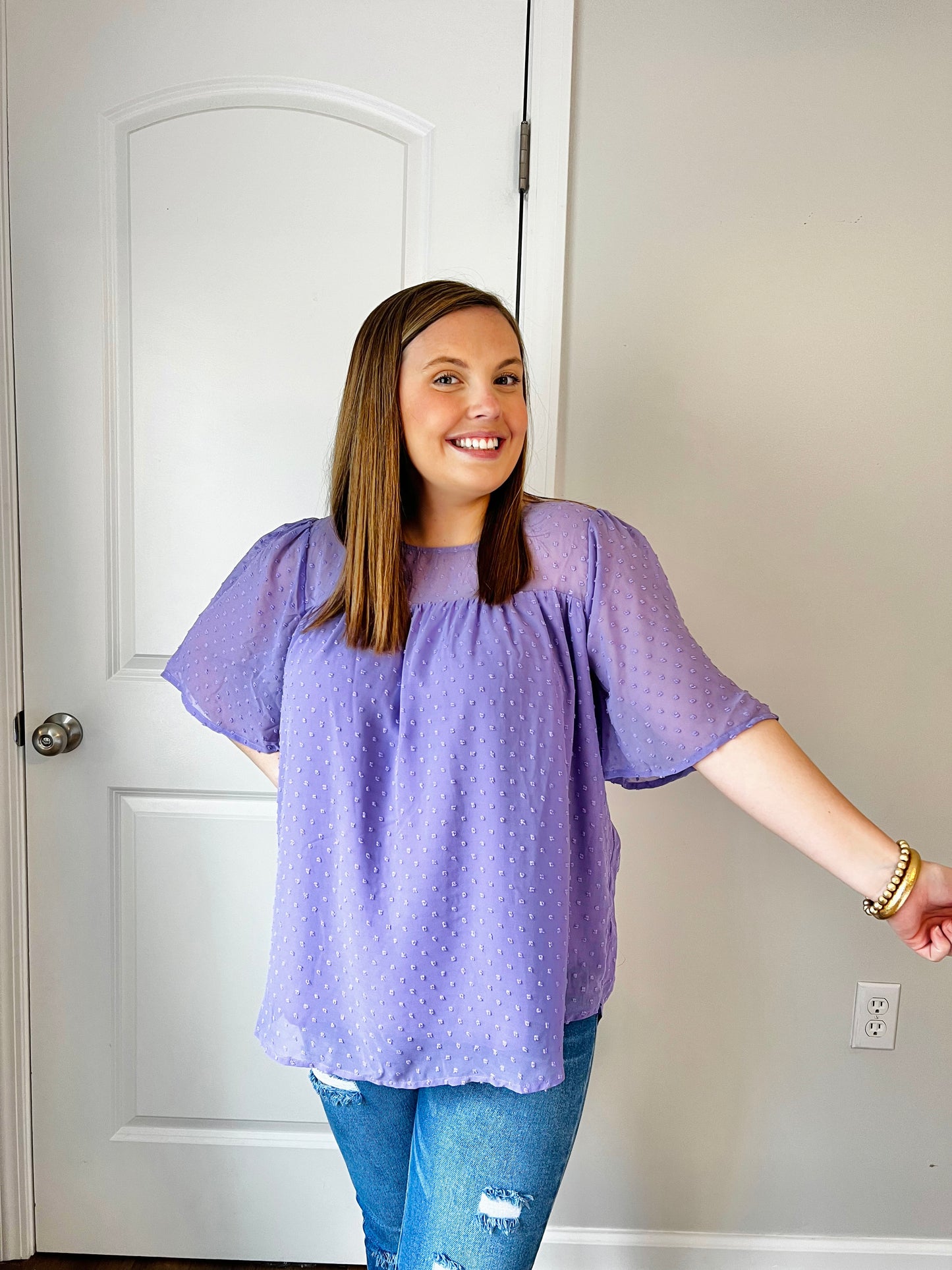 Lilac Breeze Blouse